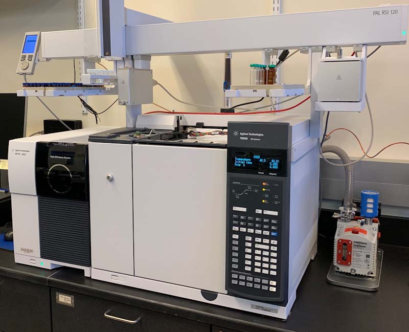Gas Chromotography-Mass Spectrometer equipment