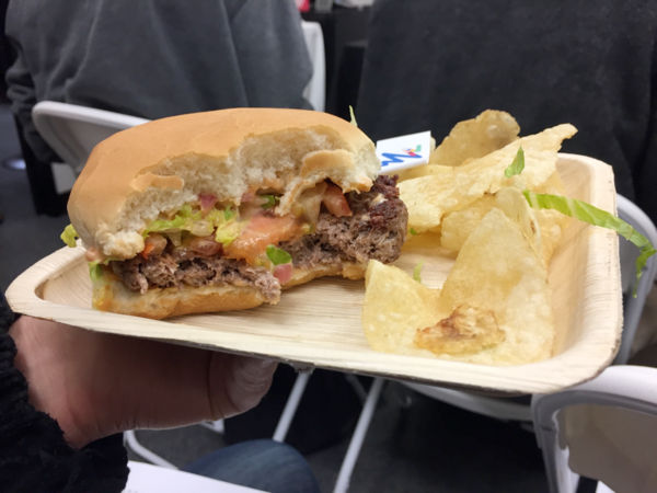 Impossible Foods meatless burger