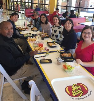 Students at jelly belly
