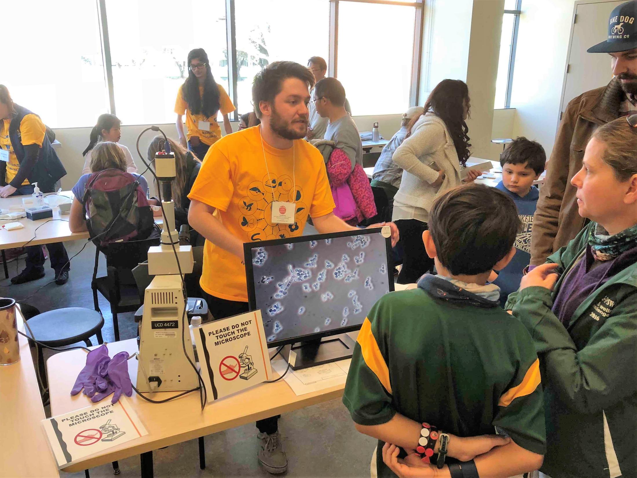 Yeast microscope in 2018