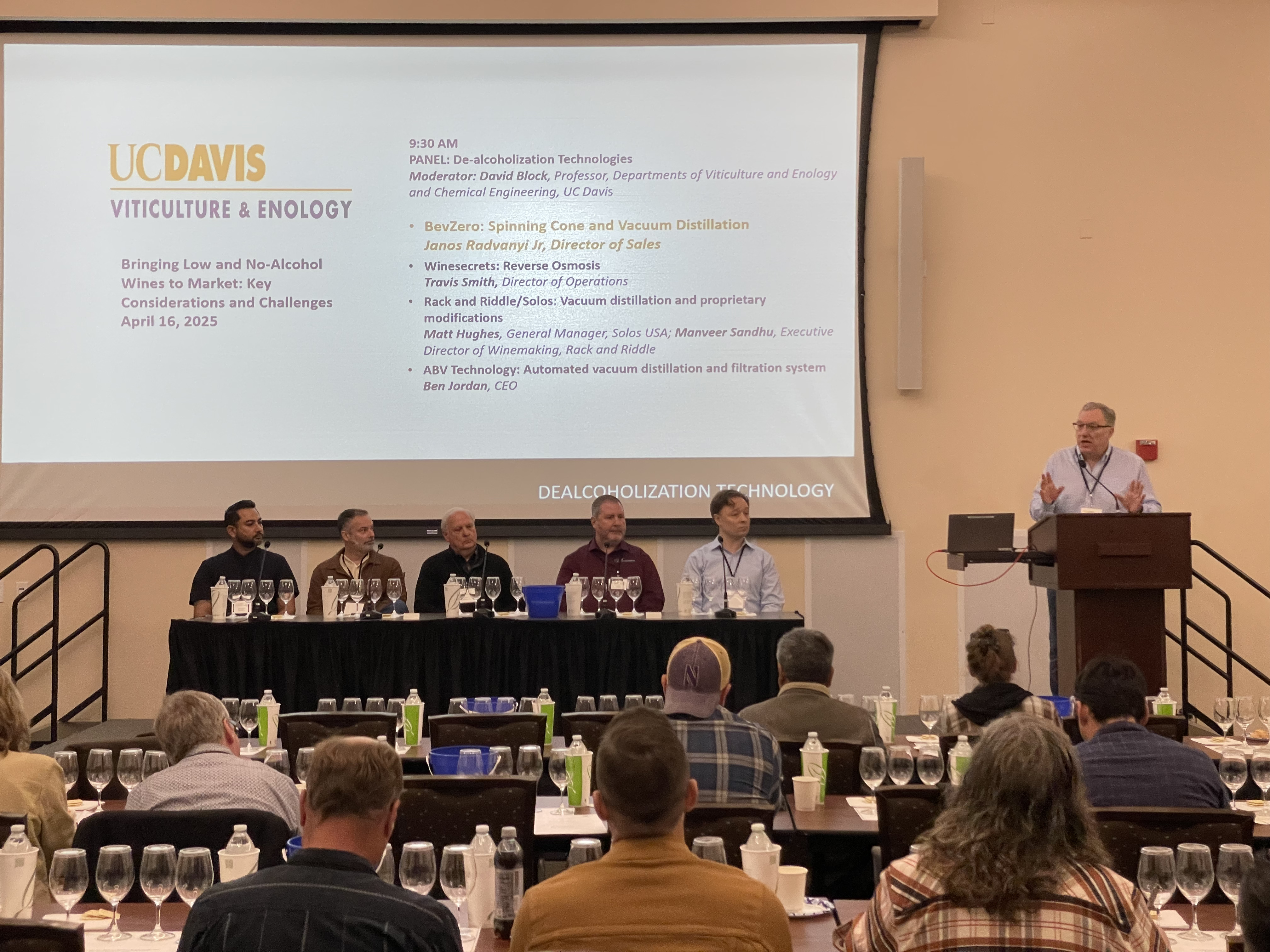Panel at April 16th event
