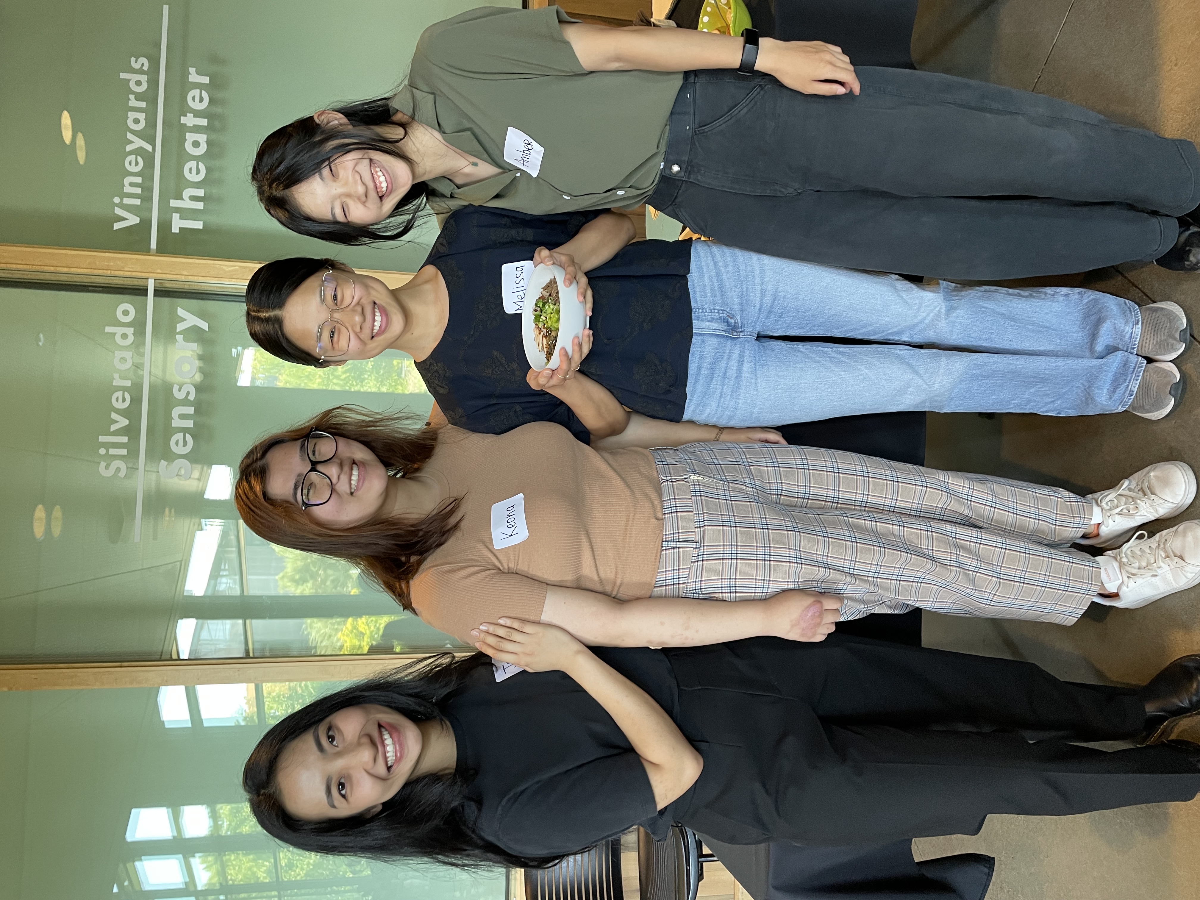 “UPnoodle" creators Joelle Nguyen, Keona Kanthatham, Melissa Huang and Amber Sun