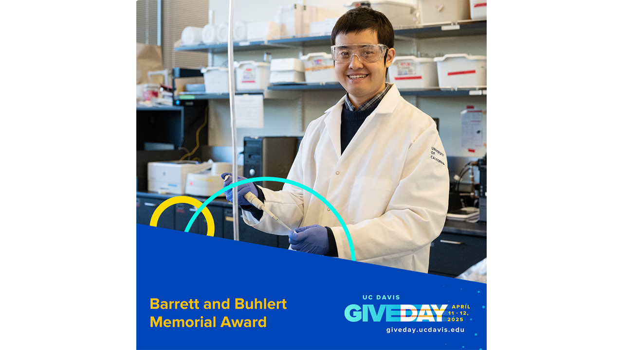 Give to Barrett and Buhlert Memorial Award in Food Science