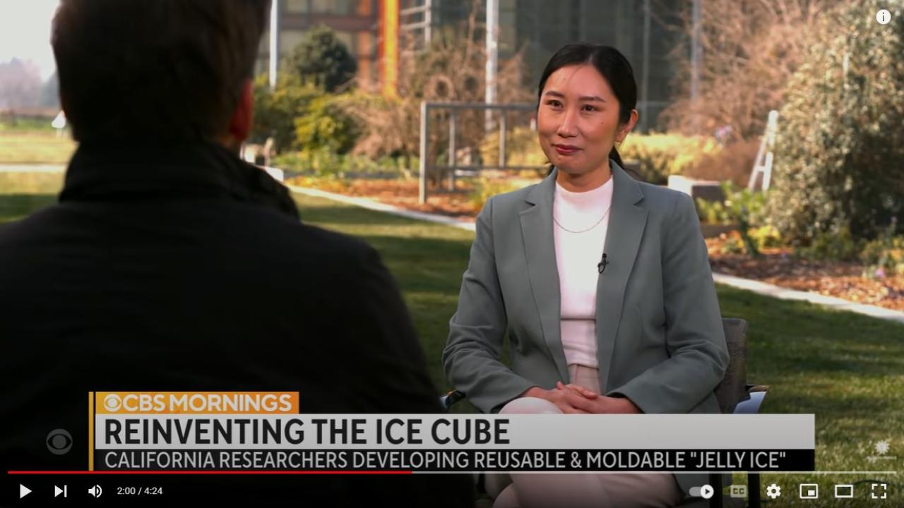 Luxin Wang on CBS Mornings interview image