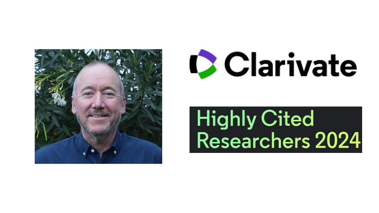 Dave Mills - Highly Cited Researcher in Clarivate list for 2024