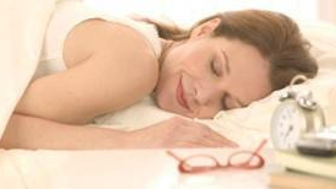 sleeping soundly