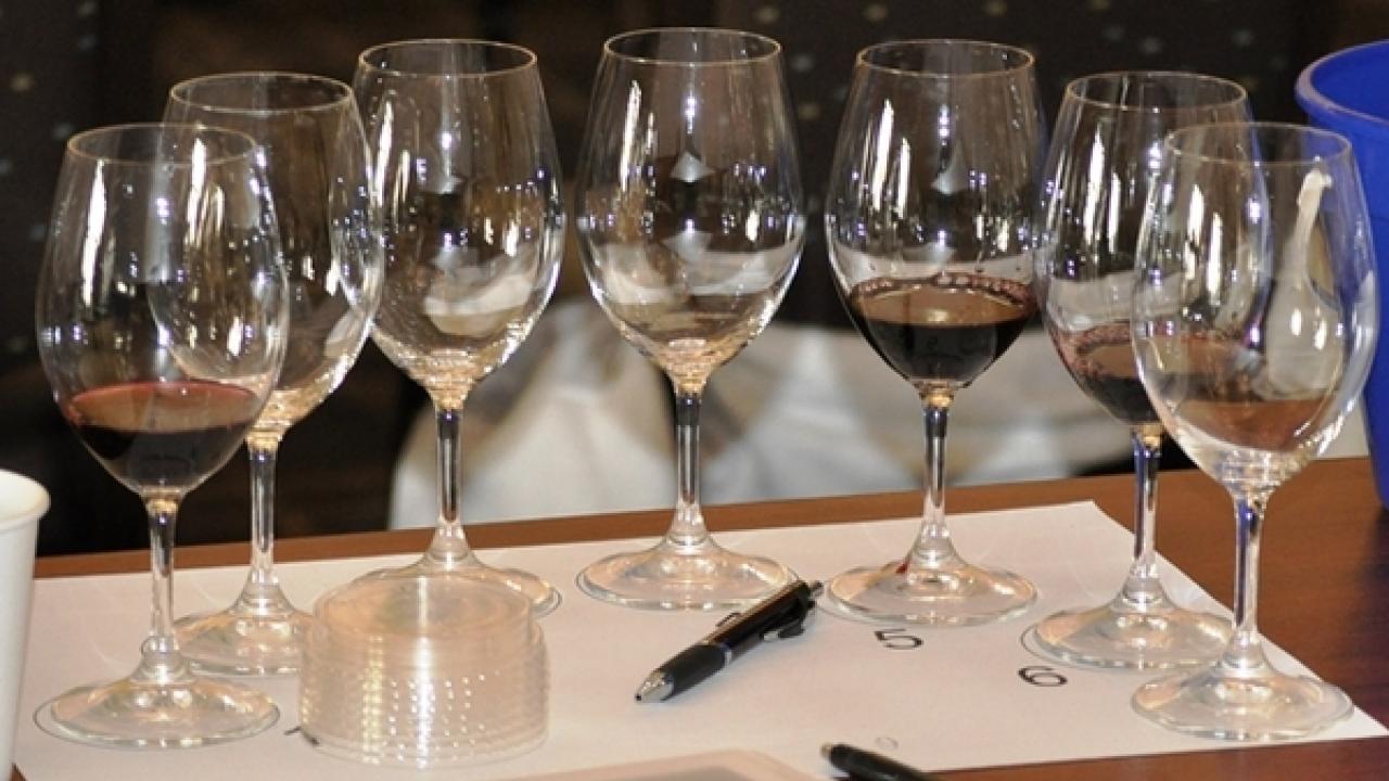 Seven winemakers explained their approach in the Blending for Style course.