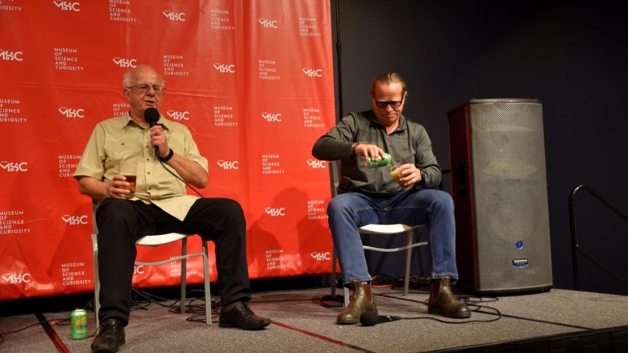 Charlie and Glen onstage image