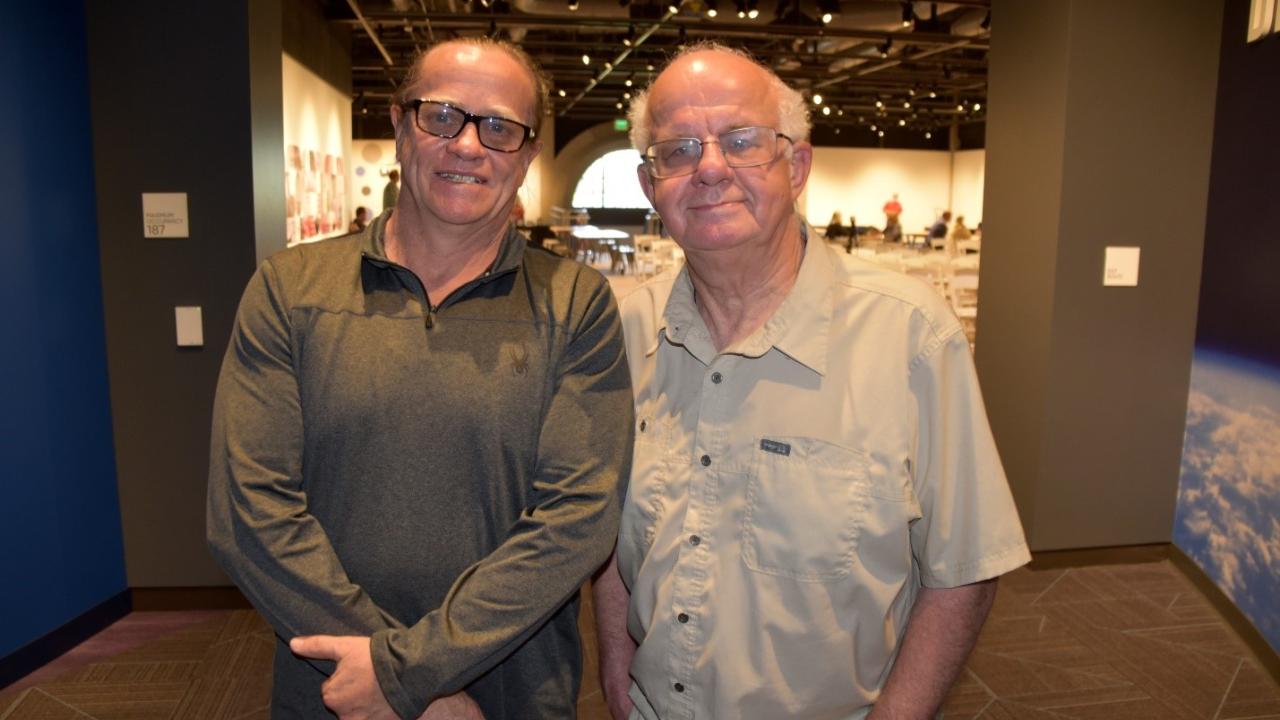 Glen and Charlie at MOSAC