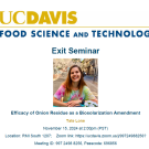 Tate Lone exit seminar, Nov. 15, 2024 at 2:00 pm PST