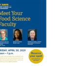 Meet Your Food Science Faculty April 30 image
