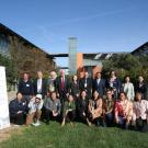 Jiangnan University and UC Davis faculty on the grounds of the Robert Mondavi Institute 