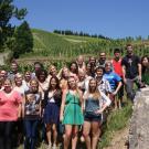 VEN 3 students in Hermitage, France